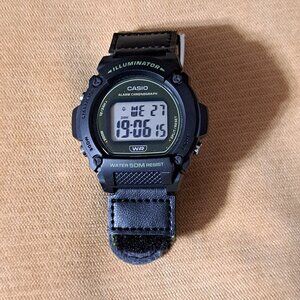 Casio 3224 Illuminator Watch with Alarm and Nylon Webbing Wristband
